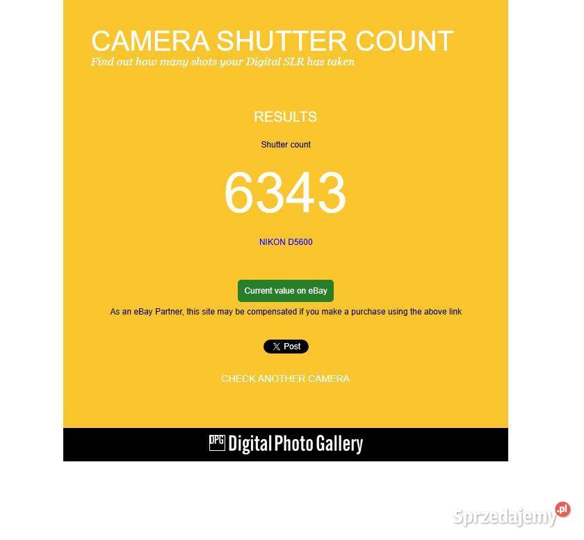 Nikon D5600 z super obiektywem 6 przebiegu śląskie Gliwice sprzedam