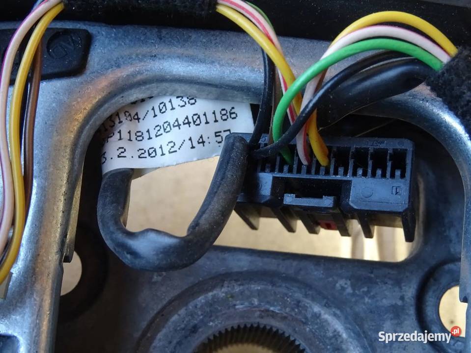 Komplet tapicerki skórzany czarny Parcice