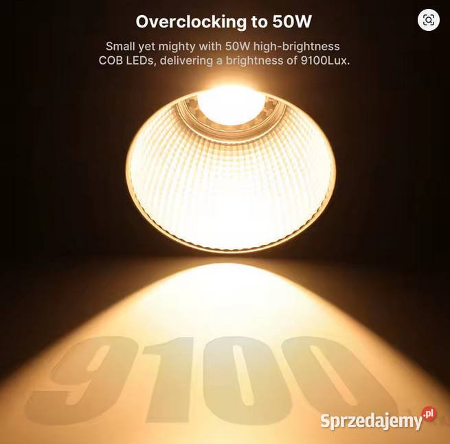 Lampa studyjna LED Ulanzi L024 40W 95CRI RGB Kraków