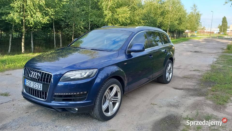 Audi q7 42 Tdi 2x s line sprzedam ewentualnie Skierniewice