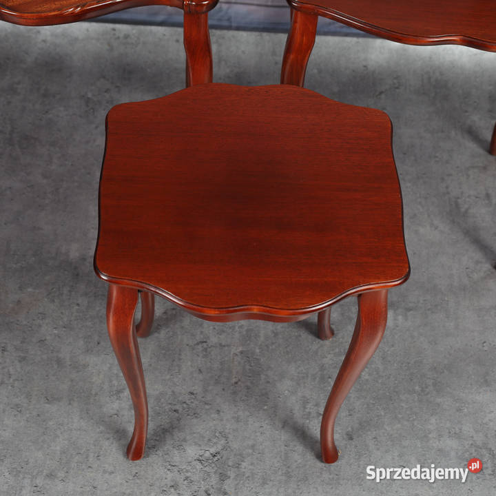 ARTexpert Stolik stoliki trojak trojaki Antyki, Sztuka, Kolekcje sprzedam