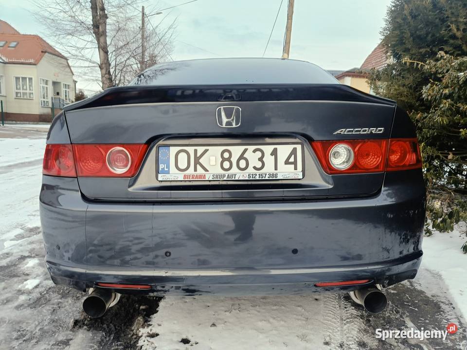 Honda Accord 20 LPG 2007r Doinwestowany elektryczne szyby Bierawa sprzedam