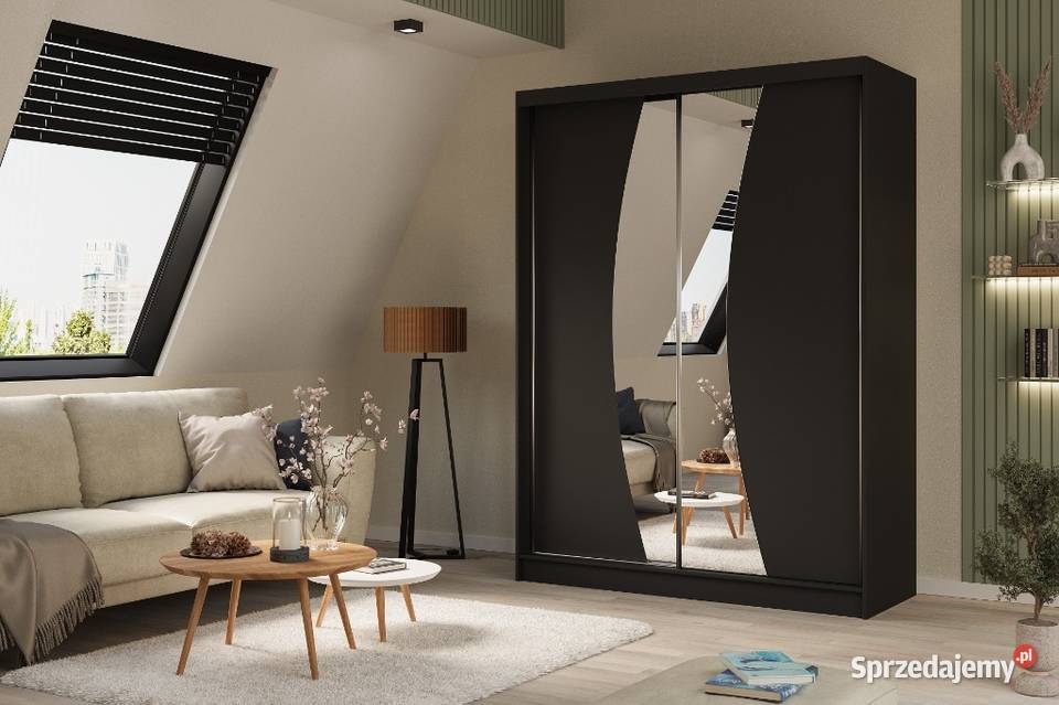 Szafa z ozdobnym lustrem 160 WYSYŁKA 160cm Piła