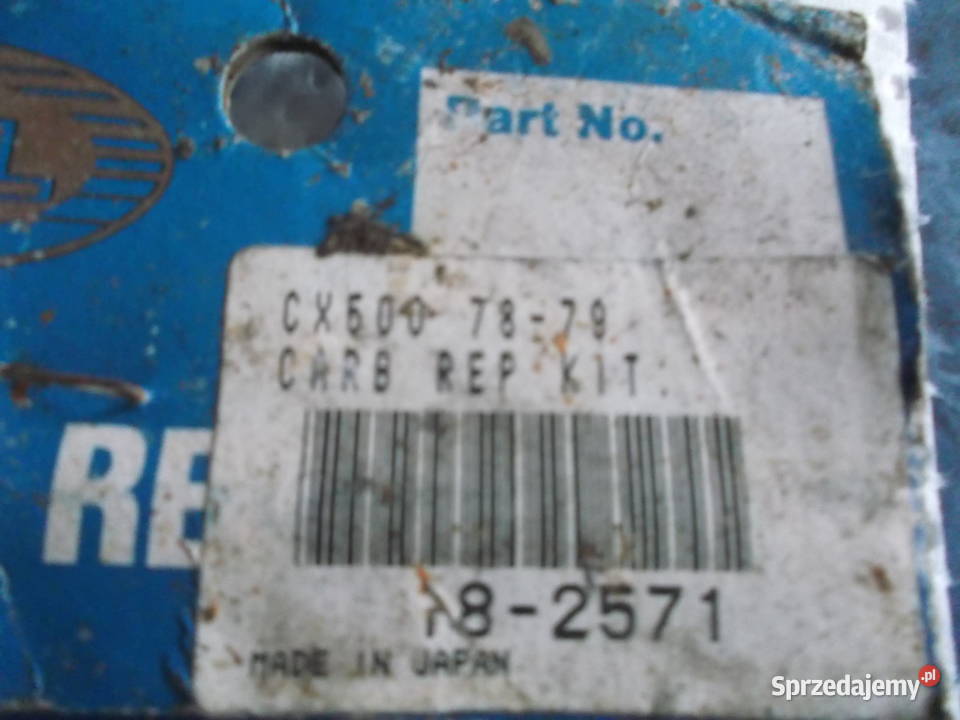 HONDA CX 500 ZESTAW NAPRAWCZY GAŹNIKA ORYGINAŁ Świerzawa