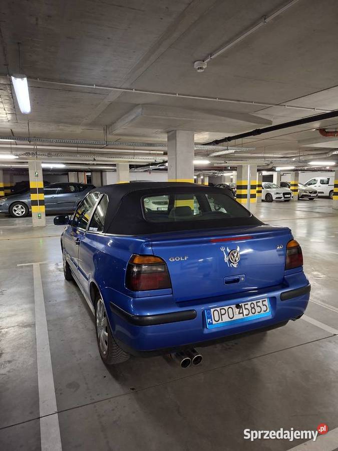 Golf Cabrio 16 benzyna