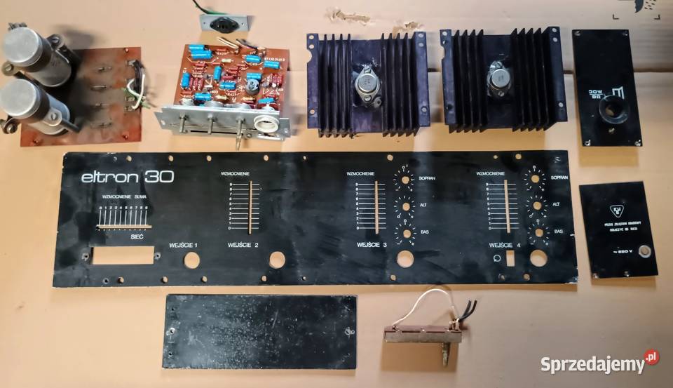 Części wzmacniacza unitra eltra Eltron 30 sprzedam