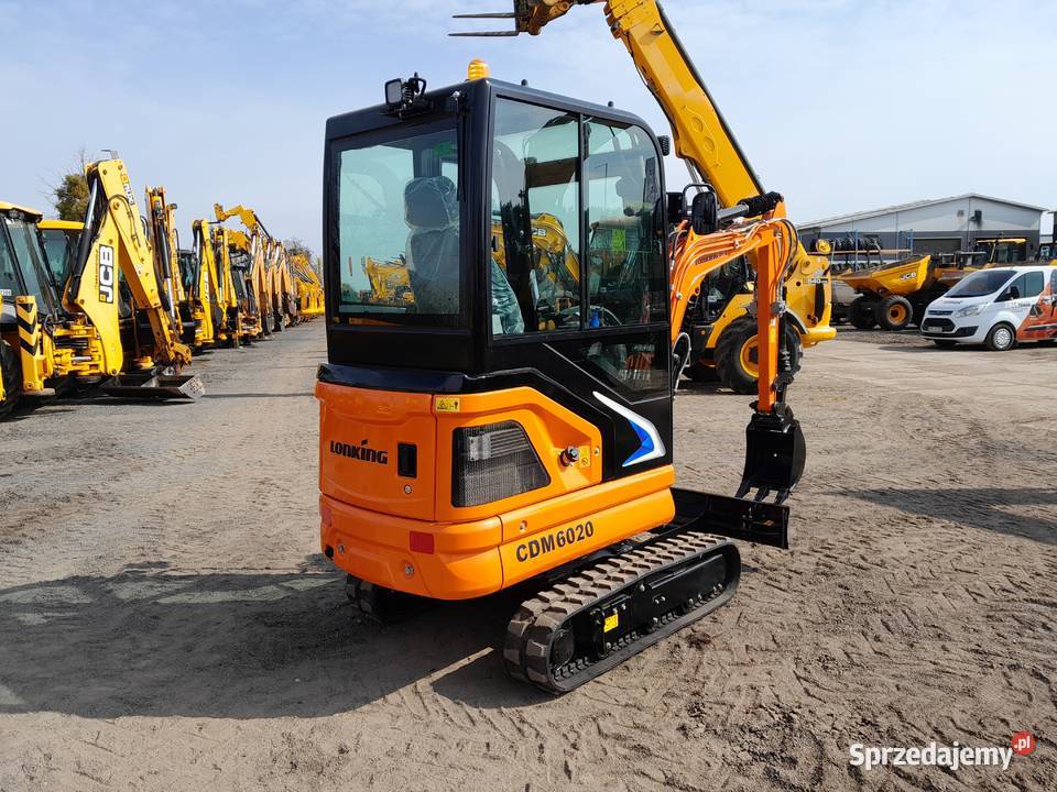 NOWA KOPARKA GĄSIENICOWA 2 TONY LONKING JCB Krotoszyn