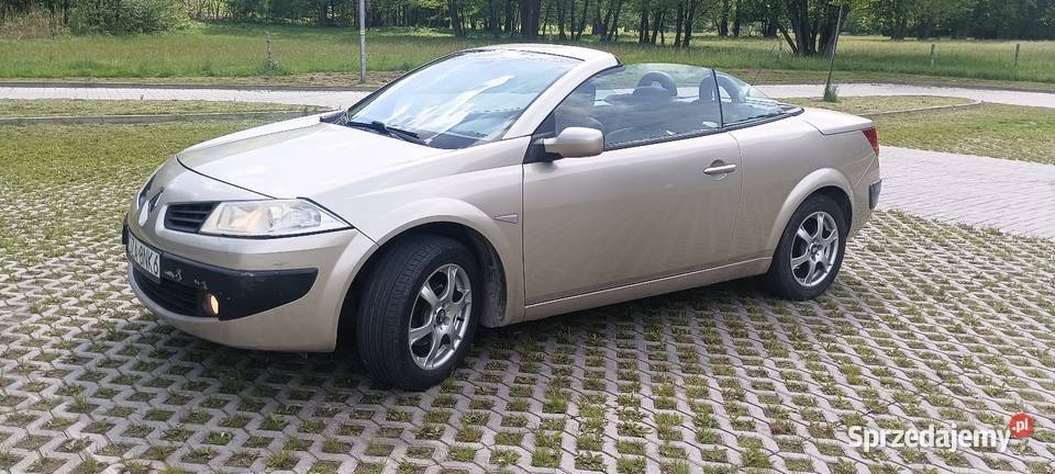 Renault Megane Cabrio 16 16V 115 sprawny dach i kamera cofania Pieszyce