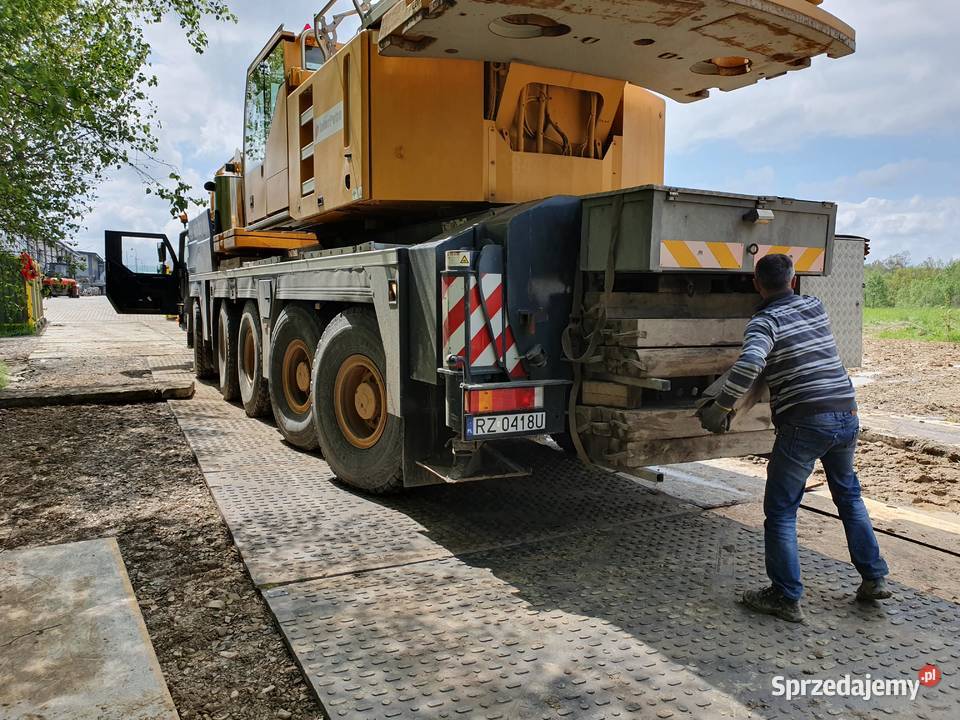 Płyty drogowedrogi tymczasowe KOMPLEKSOWE USŁUGI Rzeszów wynajem