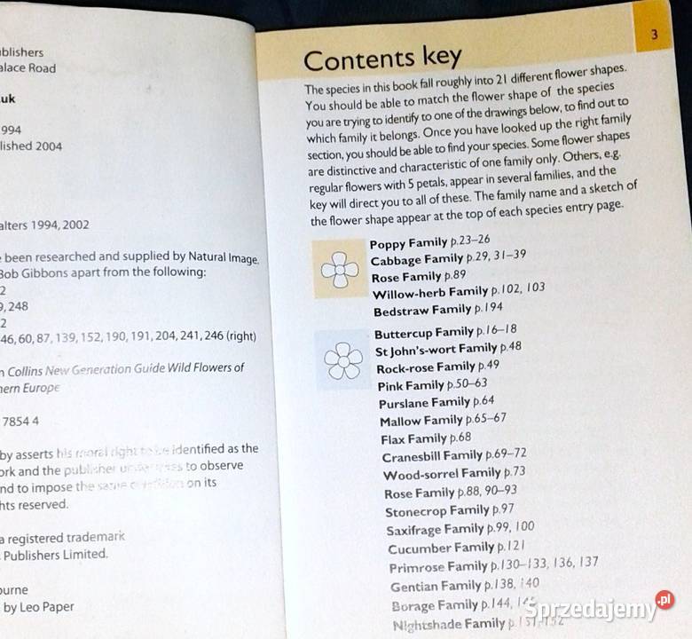 Wild flowers Martin Walters Collins Gem Chełm