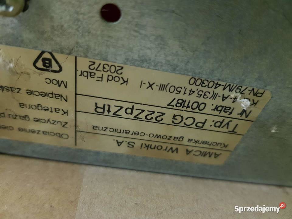 Płyta gazowoceramiczna Amica Wrocław