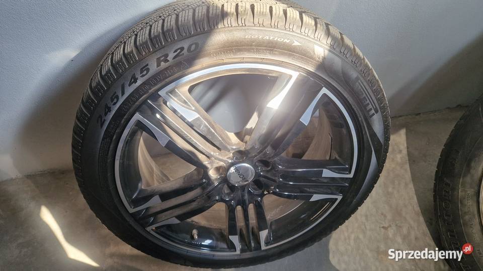 Opony zimowe z alufelgami 24545 R20 nowe Dziewkowice