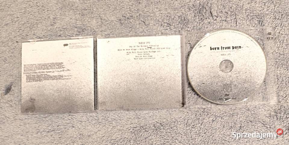 Born From Pain In Love With The End CDDVD metal śląskie Rybnik sprzedam