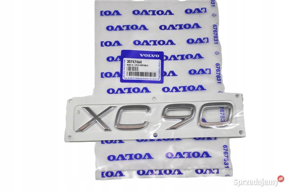 VOLVO XC90 emblemat na tylną klape 30747464 OE Bielany Wrocławskie
