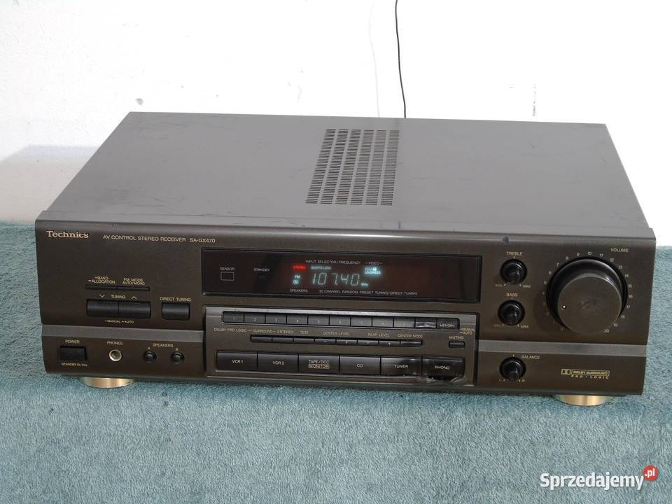 Wzmacniacz z radiem Technics SAGX 470 sprawny i Jasło