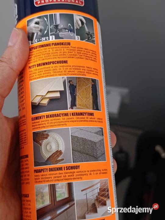 klej szybki pianoklej 60 sekund Kleje sprzedam