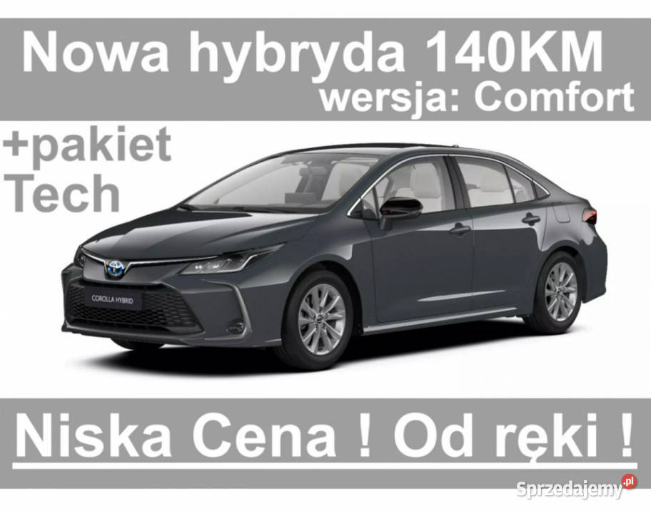 Toyota Corolla Hybryda 140 18 Pakiet Tech klimatyzacja Szczecinek
