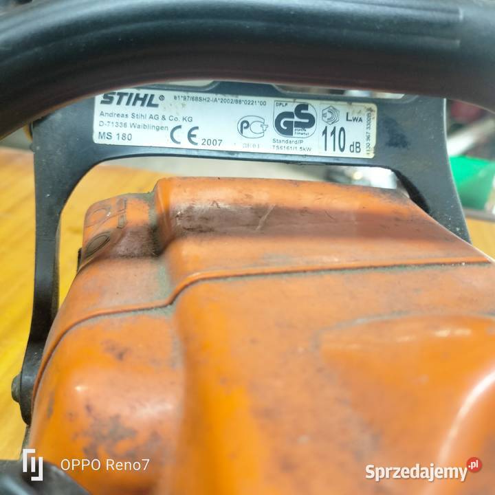 Pilarka Stihl MS 180 Łubno