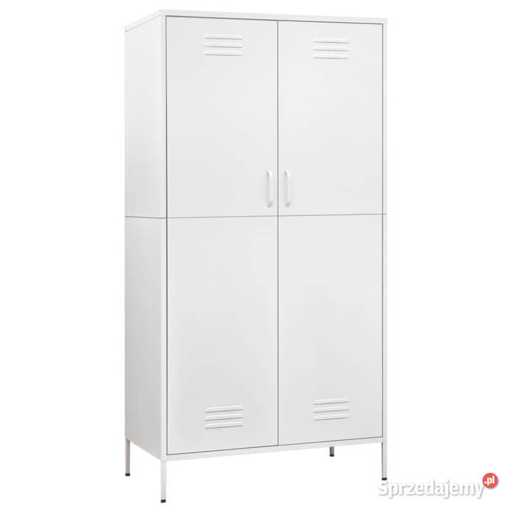 Szafa biała 90x50x180 stalowa WM336251 Meble Warszawa