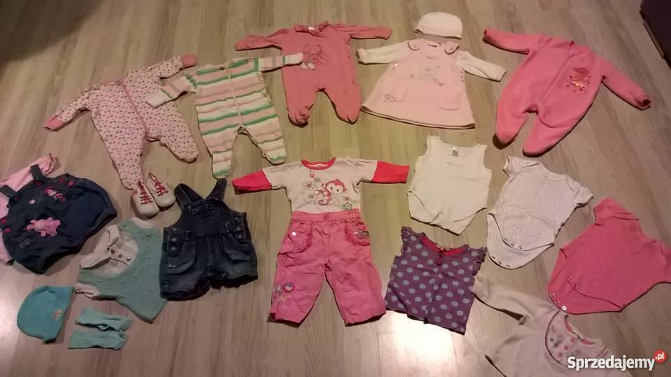 paka HM 68 dziewczynki ubranka NEXT pajace body Pozostałe