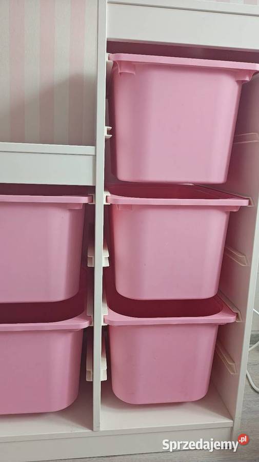 Ikea trofast biały regał szafka schodki z Dąbrowa Górnicza