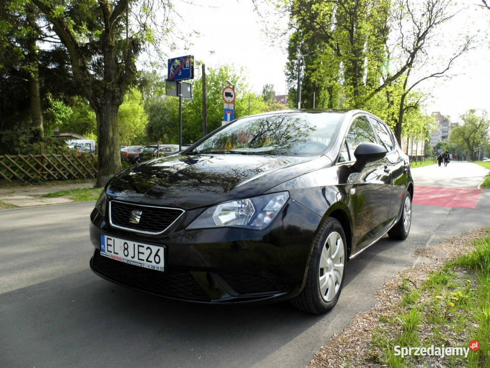 Seat Ibiza 10 mpi salon polska IV 2008 Rok produkcji 2017 Ibiza łódzkie Łódź