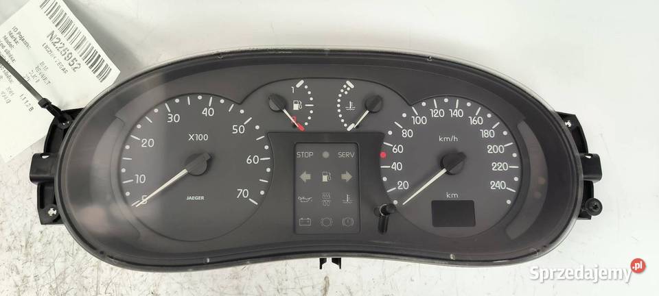 LICZNIK ZEGAR RENAULT CLIO II 8200072506 Lipno