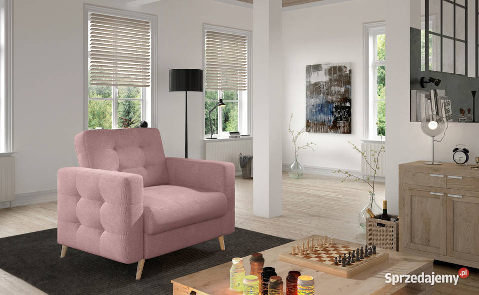Fotel nowoczesny wygodny na nóżkach Asgard Bydgoszcz