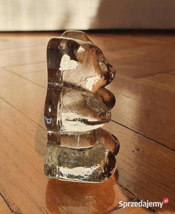 Miś szklany Haribo figurka szkło Leonardo Myszków