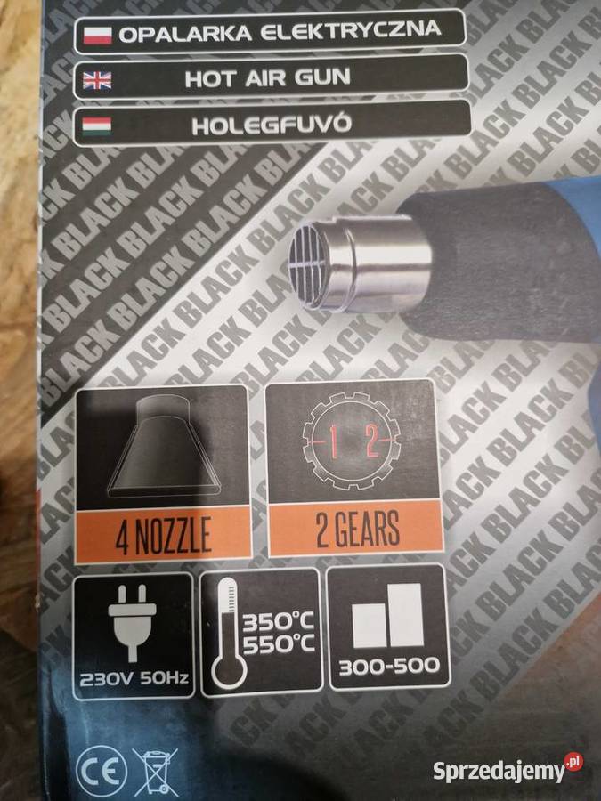 mocna OPALARKA ELEKTRYCZNA 2 BIEGI 2000W DYSZE Opalarki wielkopolskie sprzedam