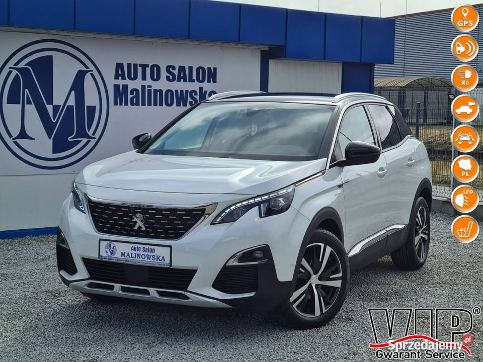 Peugeot 3008 Salon Navi 2xPDC Kamera Grzane aluminiowe felgi Wągrowiec