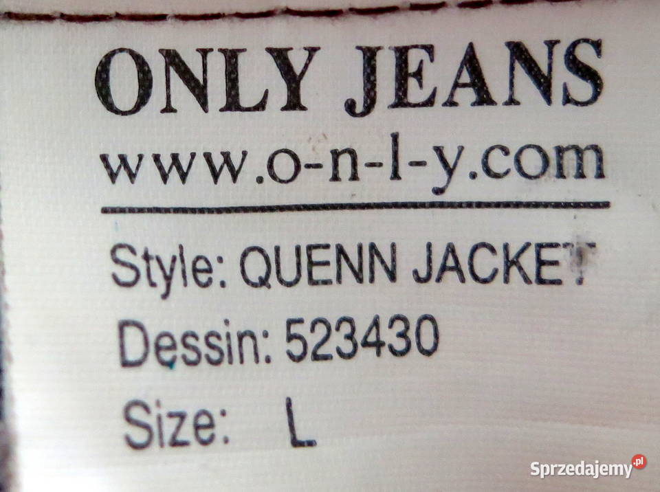 Przecierany żakiet Only Jeans r 40 Rozmiar 40(L) Komorniki sprzedam
