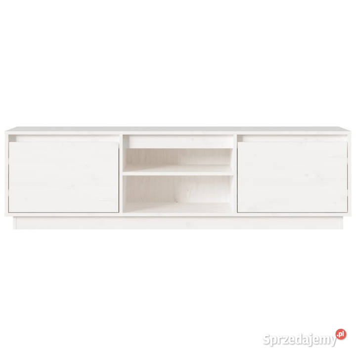 Szafka pod telewizor biała 140x35x40 lite drewno mazowieckie Warszawa sprzedam
