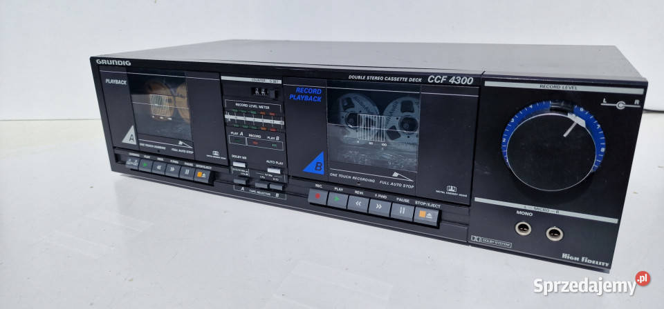 magnetofon GRUNDIG Cassette Deck CCF 4300 Audio sprzedam