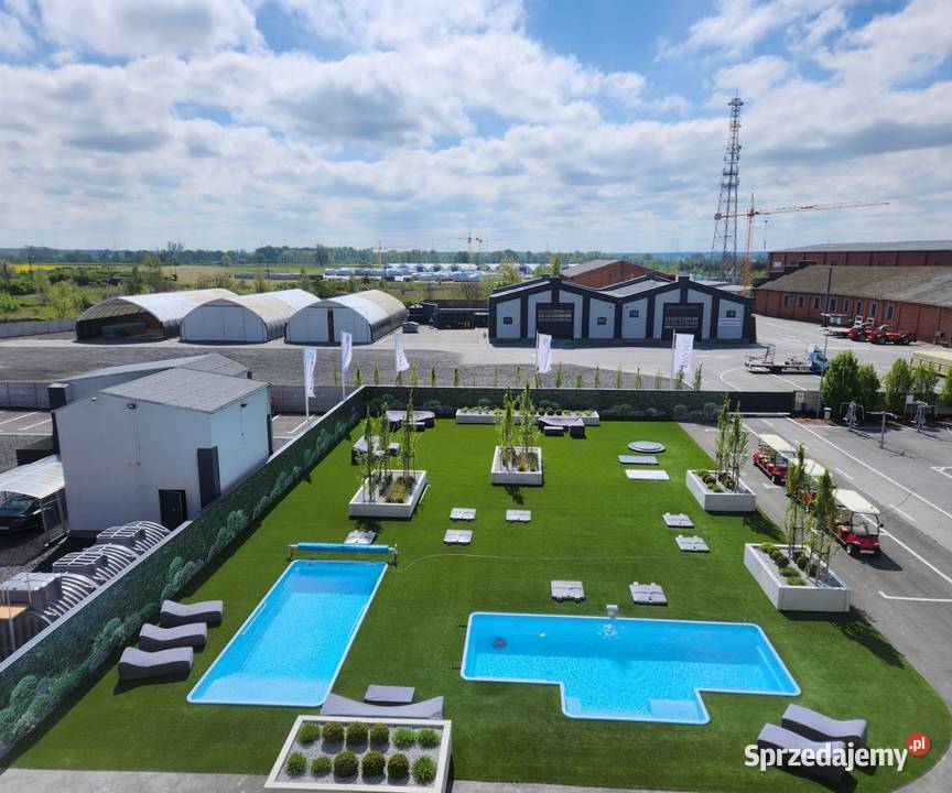 WYPRZEDAŻ Basen ogrodowy z laminatu wkopywany wielkopolskie Poznań