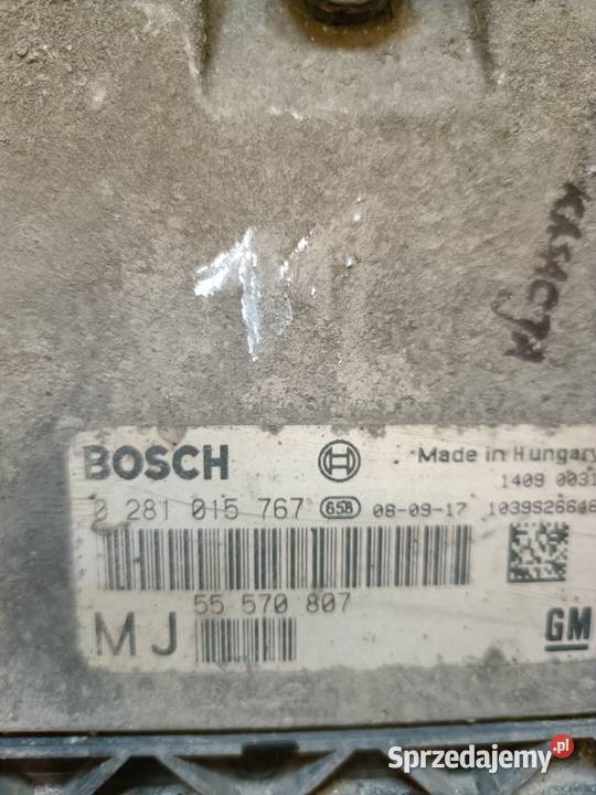 Sterownik silnika ECU 0281015767 Opel Astra H osobowe Komputery Gdynia sprzedam