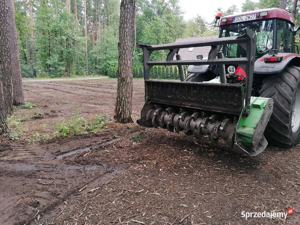 Mulczer leśny mulczowanie karczowanie Usługi Pawłowiczki
