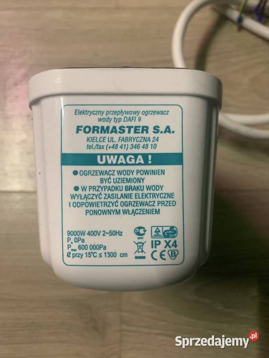 PODGRZEWACZ DO WODY NOWY Pozostałe