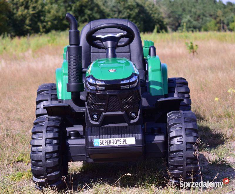 MEGA TRAKTOR AGRICULTURE Z PRZYCZEPĄ 2X200 24V