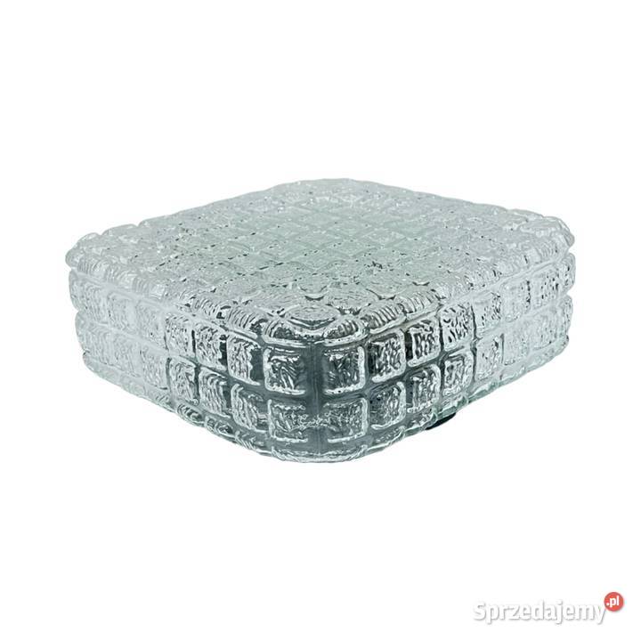 Plafon Cube Glass Staff Leuchten Niemcy lata 70 mazowieckie Warszawa