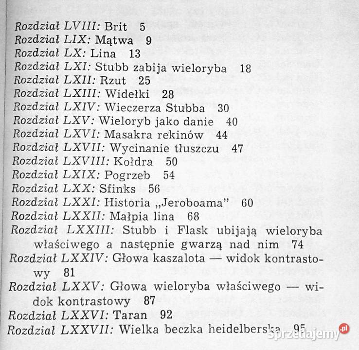 Moby Dick Tom 12 Herman Melville Pozostałe Chełm