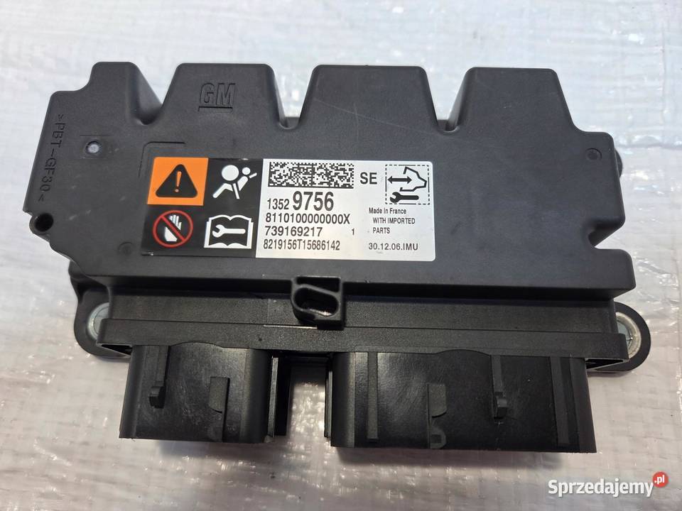 OPEL ASTRA K V MODUŁ SENSOR PODUSZEK AIRBAG