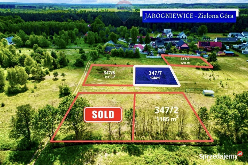 Na sprzedaż działka 3477Nowe MiastoZielona Góra Zielona Góra