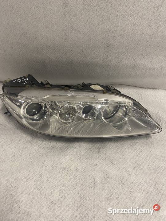 Lampa prawy przód Mazda 6 I GG 0205 śląskie Jasienica