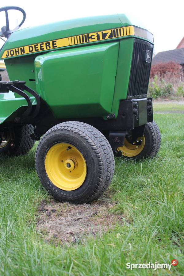 Traktorko kosiarka John Deere 317 Rożnowo Nowogardzkie