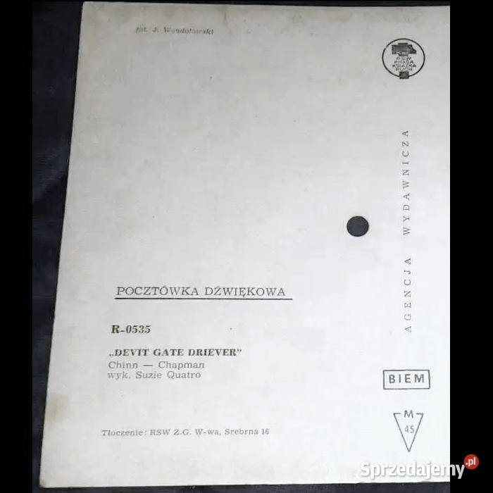 Pocztówka dźwiękowa Devit gate driever lubelskie Chełm