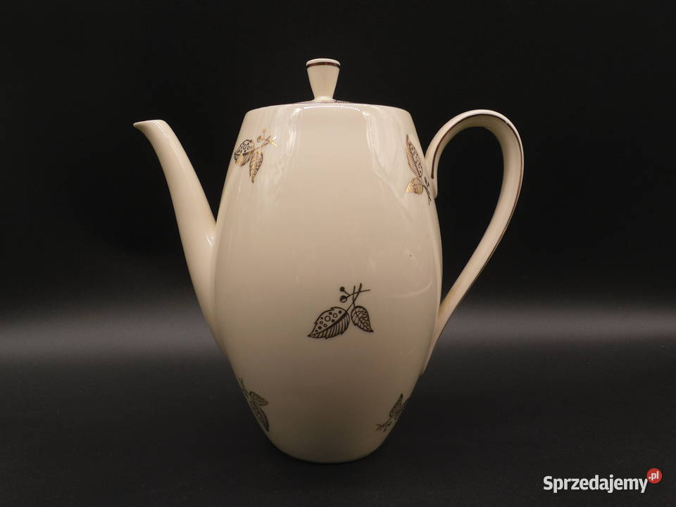 Bawarski porcelanowy dzbanek do herbatykawy Antyki, Sztuka, Kolekcje Raszków