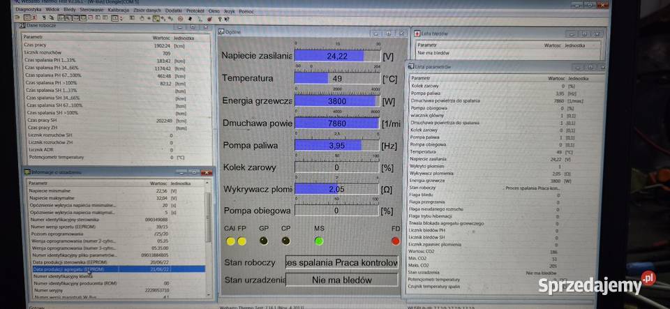 Webasto Ogrzewanie Postojowe Thermo Top Pro 38 Motoryzacja Magnuszewice