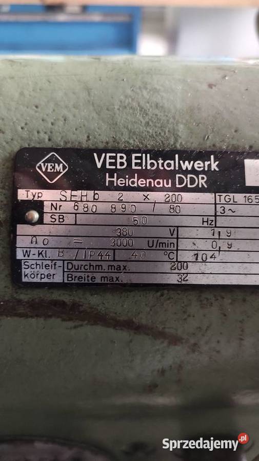 szlifierka stołowa warsztatowa Brzesko