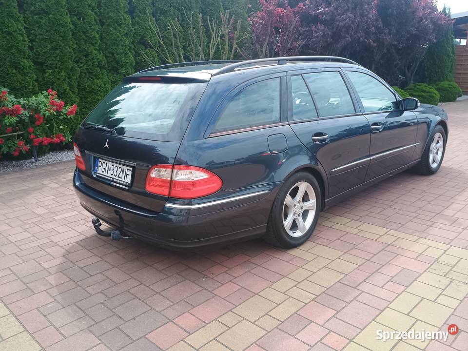 Mercedes W211 E200 18i 163 Bezwypadkowy KLIMA lakier metallic Witkowo